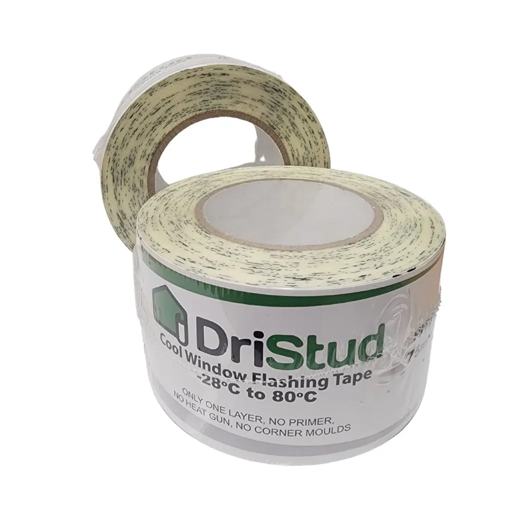 DRISTUD Cool Window Flashing Tape Roll | 75mm x 25m