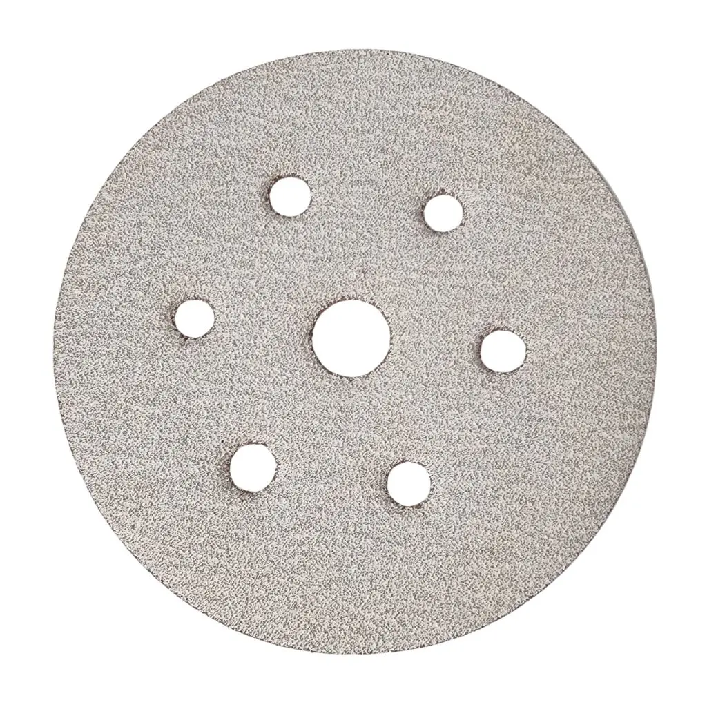 SANDING DISCS 150mm VELCRO 60G 7 HOLES