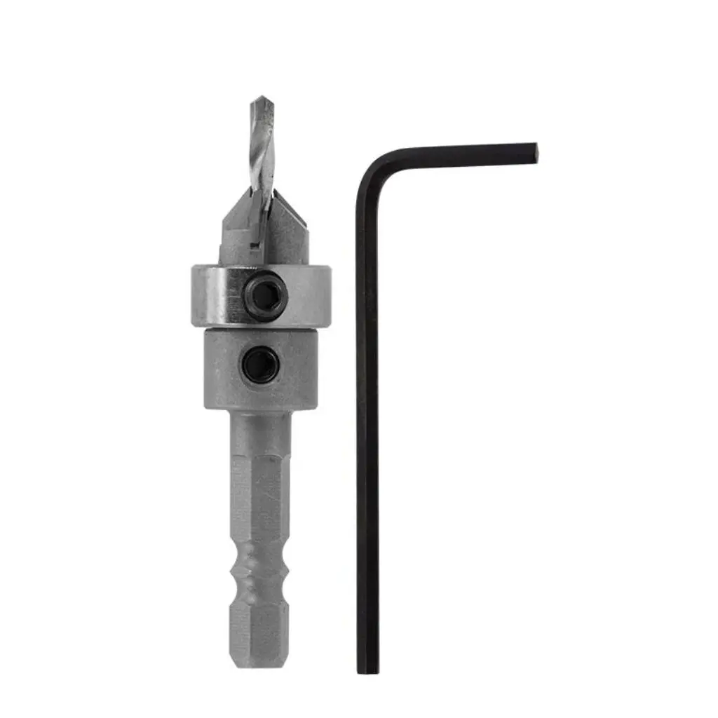 ALPHA Tungsten Carbide Countersink with Adjustable Drill Bit 3.5mm