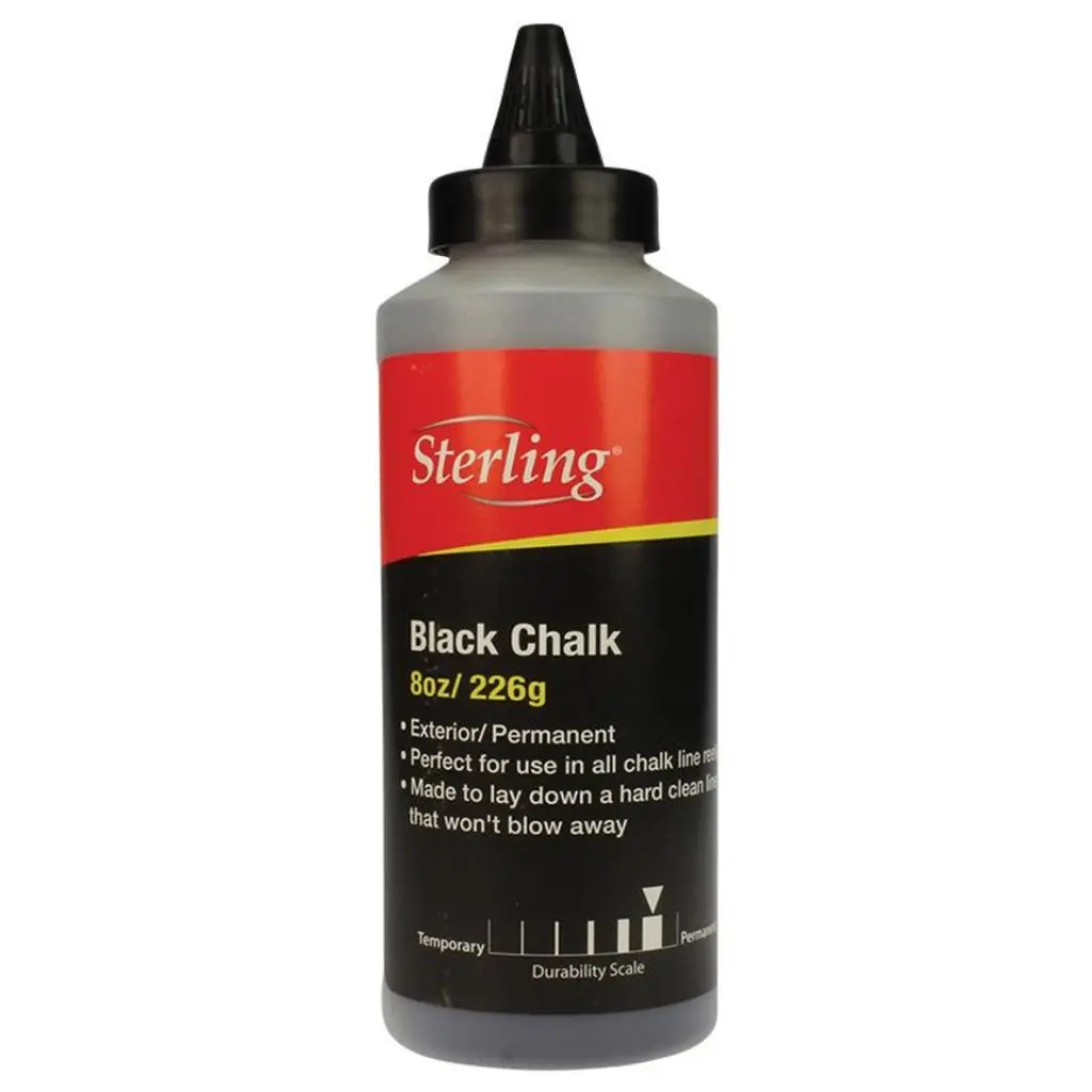STERLING Black Chalk Refill 226g - Exterior Permanent