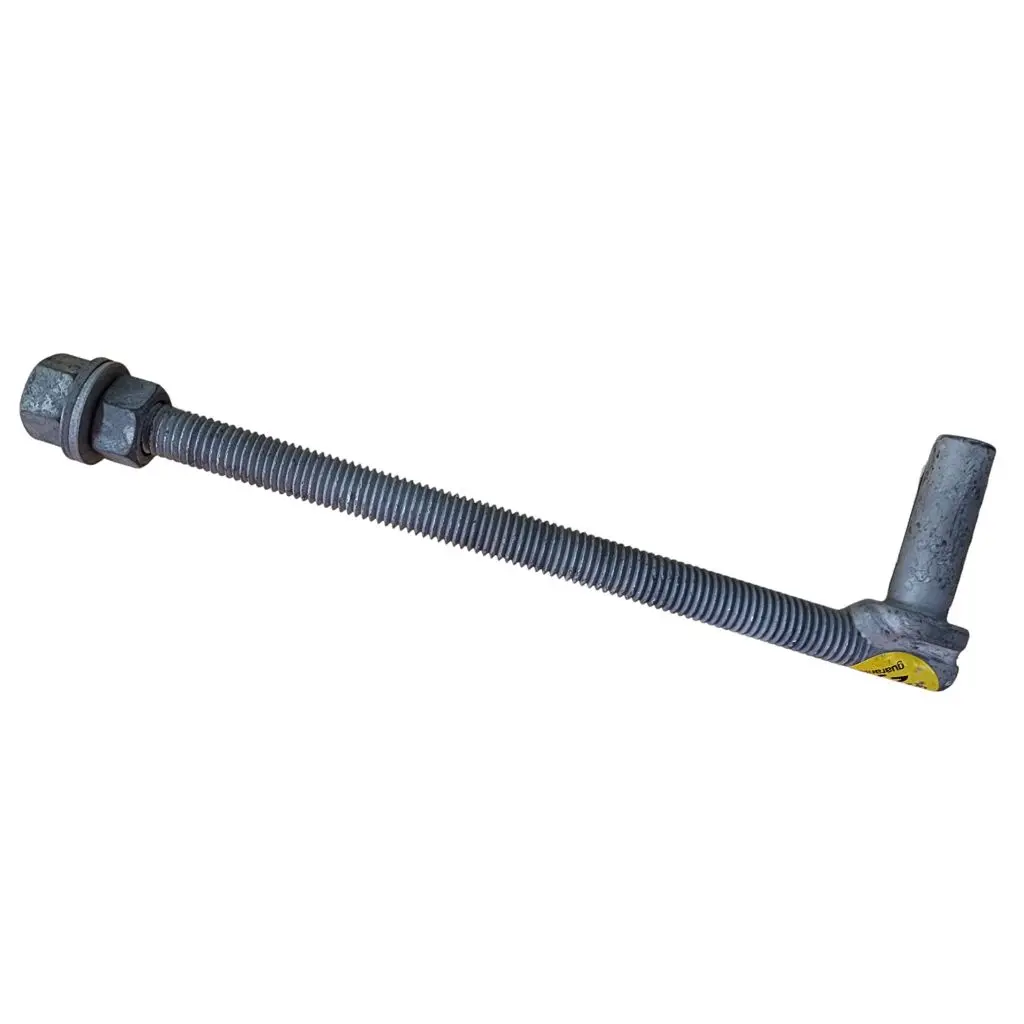 GARTNER Galvanised Through Post Gudgeon  | 12mm x 190mm x 40mm