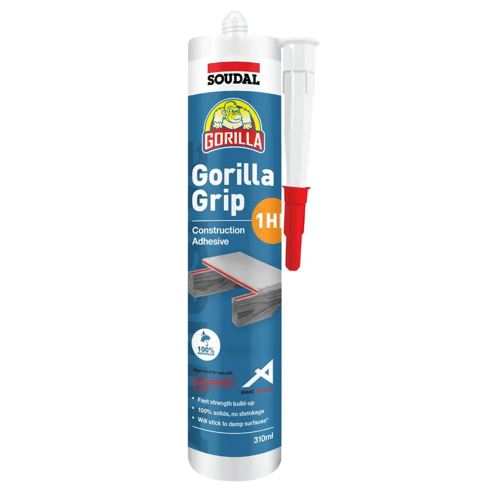 SOUDAL Gorilla Grip Construction Adhesive 1 Hour Cure - 310ml