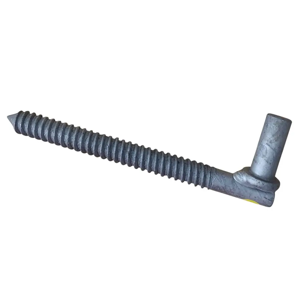 GARTNER Galvanised Gudgeon Screw Short Pin | 20mm x 200mm x 50mm