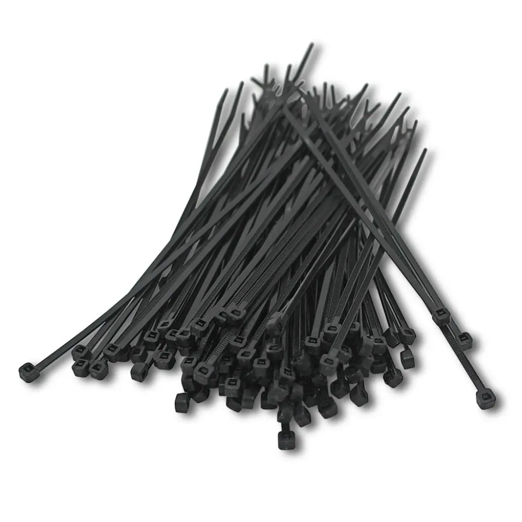 ESC Nylon Cable Ties 203 x 4.6mm Black 100 Pack