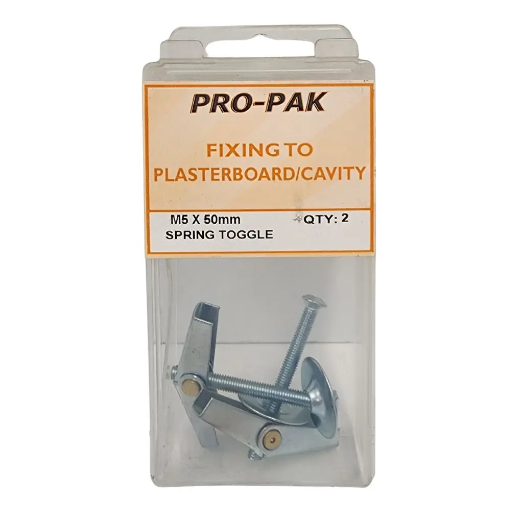 MSL SPRING TOGGLES M5 x 50mm         (6)