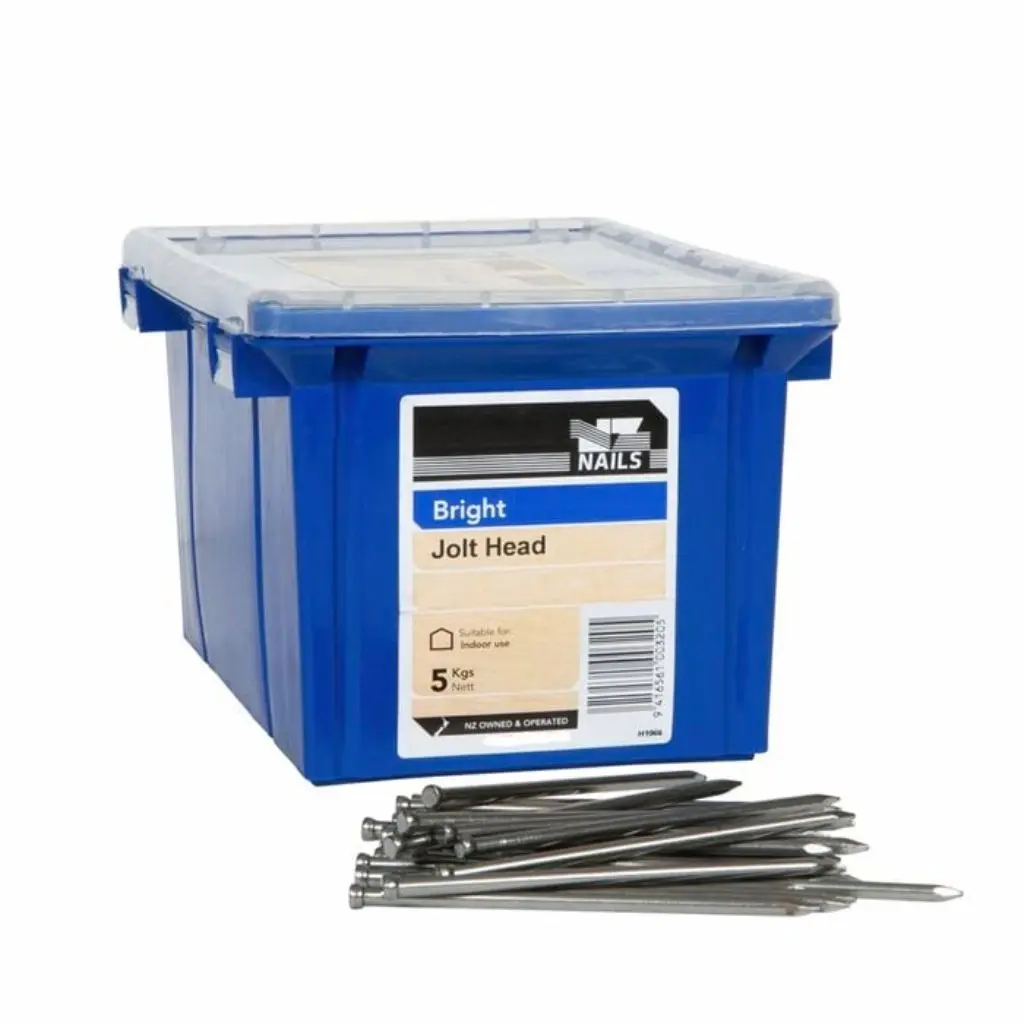 NZ NAILS Jolt Head Bright 100 x 4.0mm - 5kg