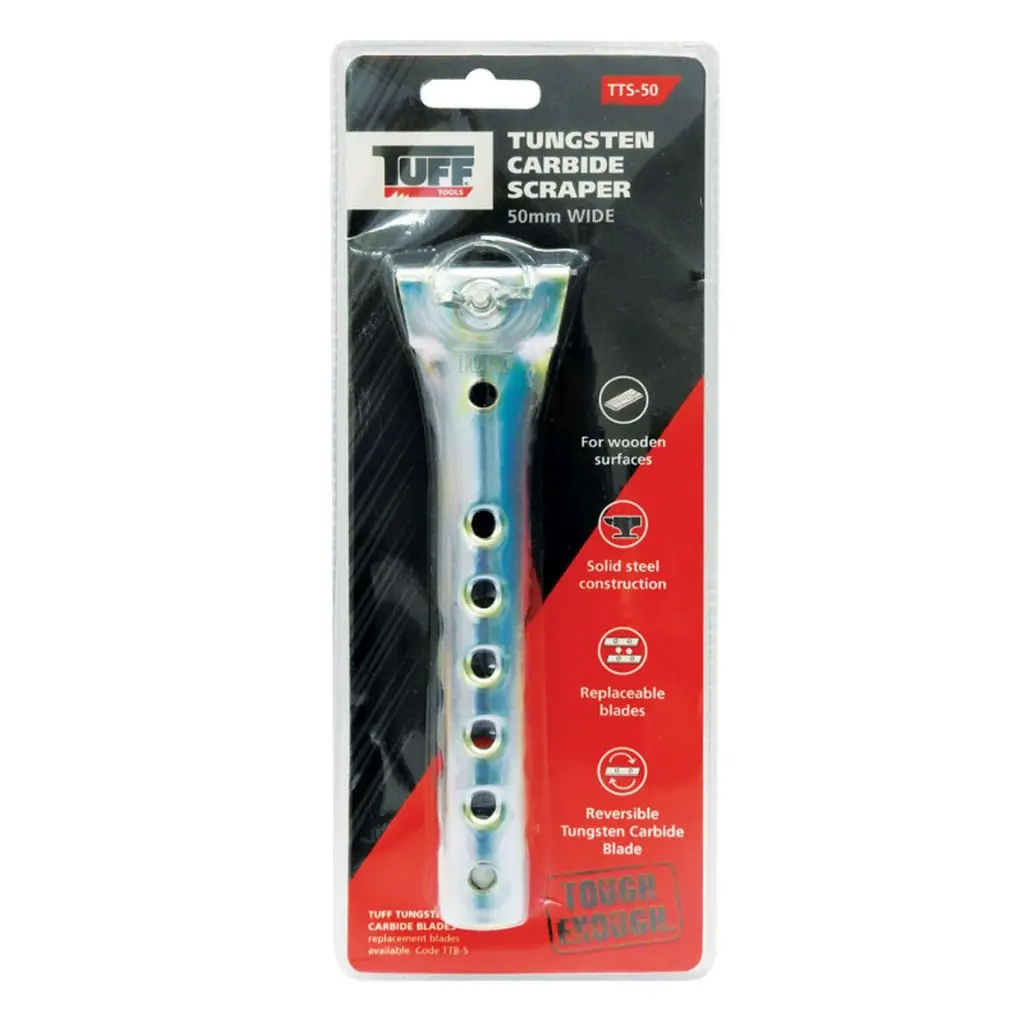 TUFF Tungsten Carbide Scraper - 50mm wide