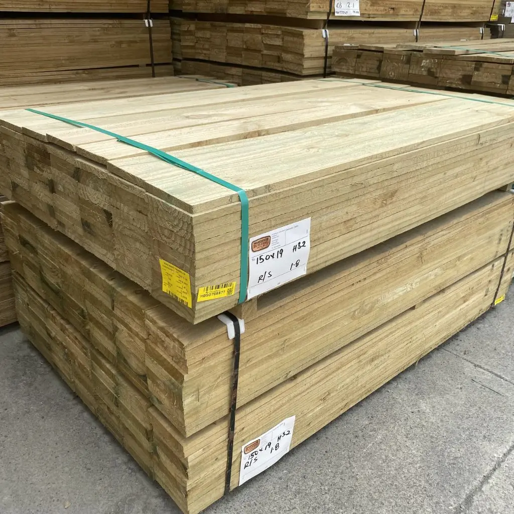 FENCE Paling - Radiata Pine Rough Sawn H3.2 Treated | 150 x 19 x 2100mm