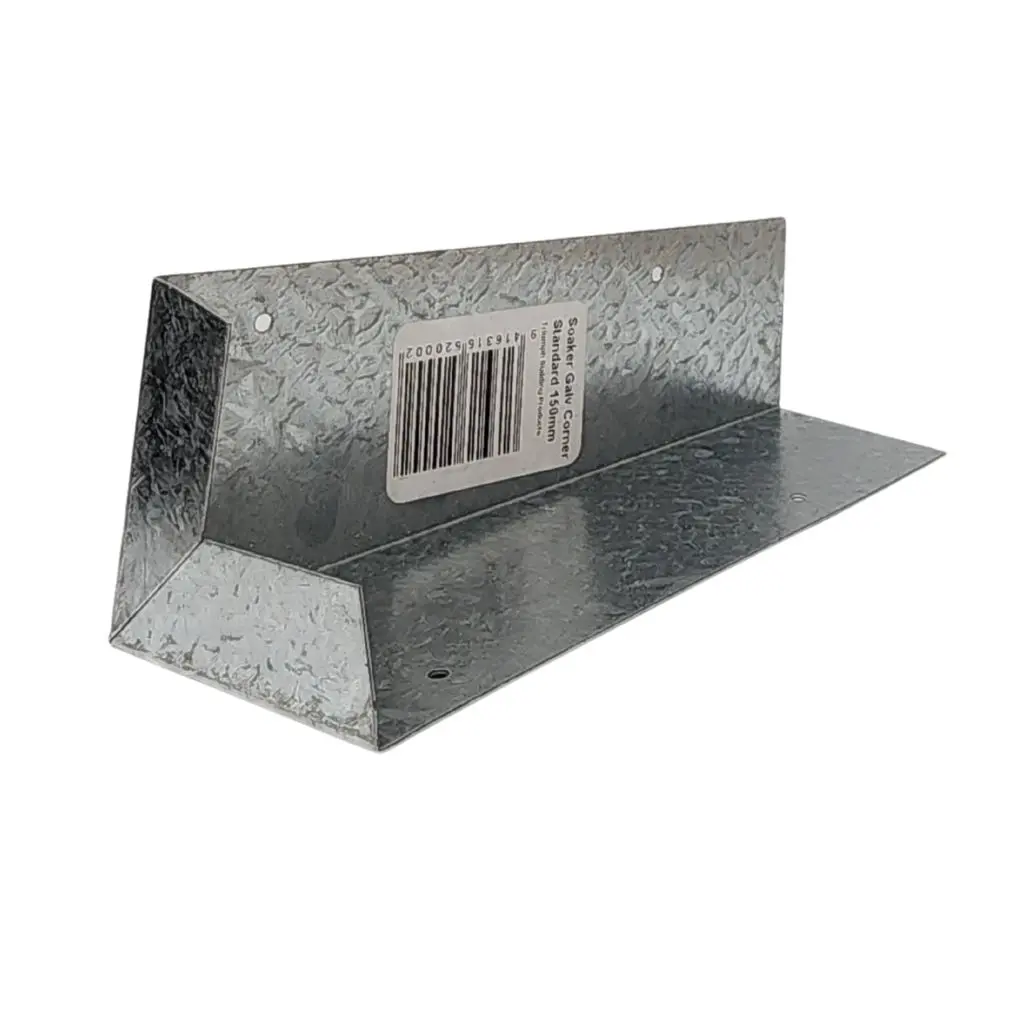 TRIUMPH Galvanised Corner Soaker | 150mm
