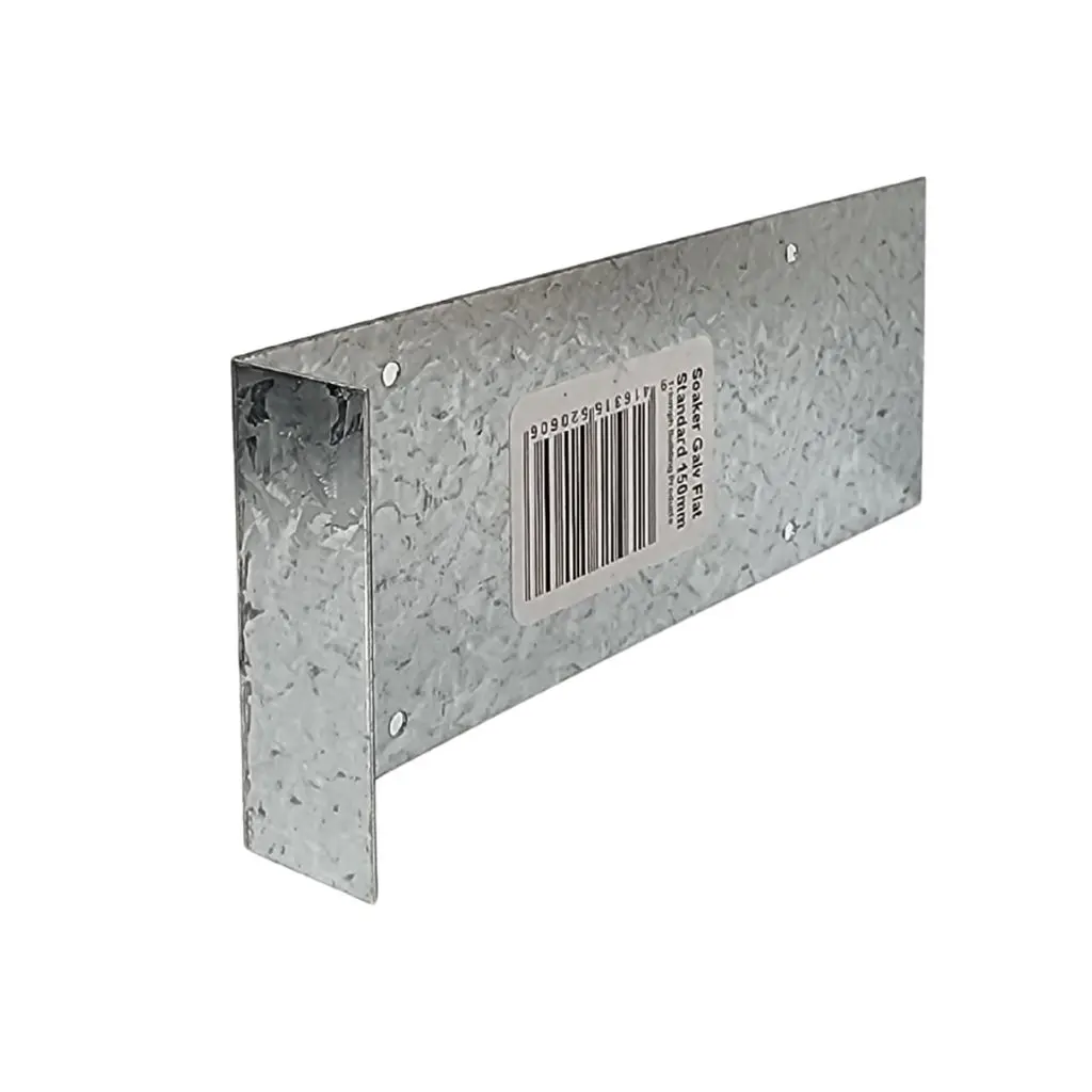 TRIUMPH Galvanised Flat Soaker | 150mm x 45mm
