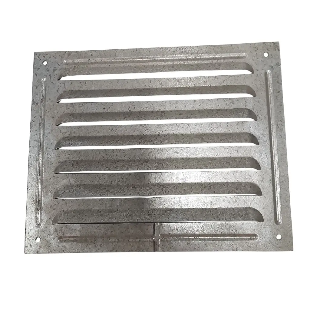 TRIUMPH Sub Floor Vent 7 Louvre Galvanised | 250mm x 200mm