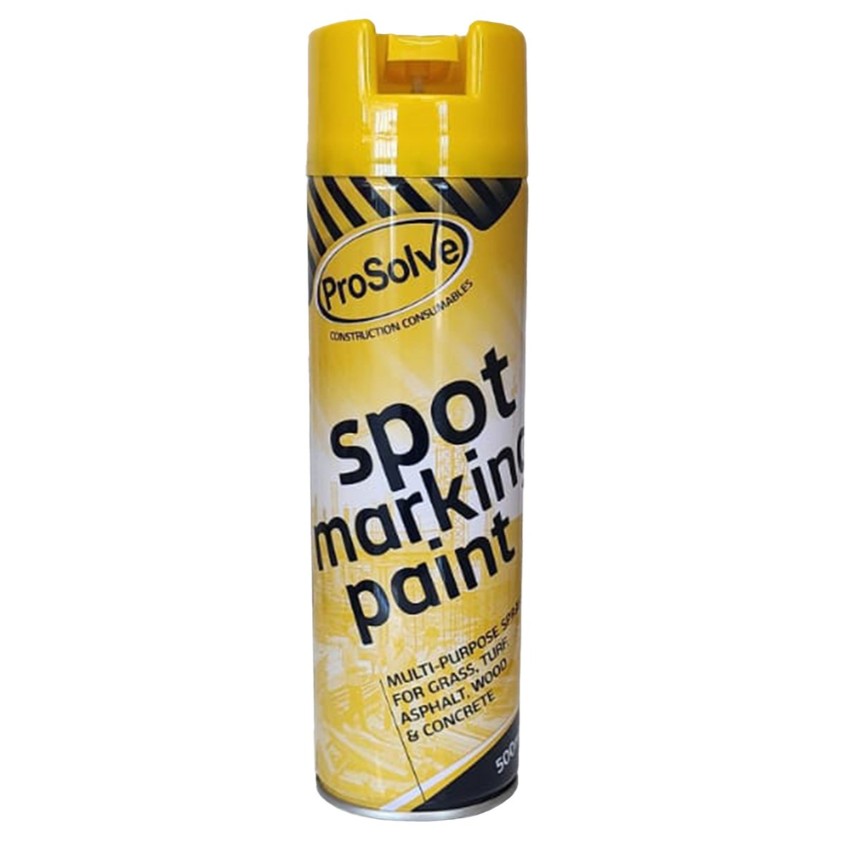 PROSOLVE Spot Marking Paint Yellow 500ml