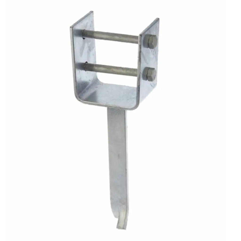 BOWMAC B138 Hot Dip  Galvanised Post & Bearer Bracket