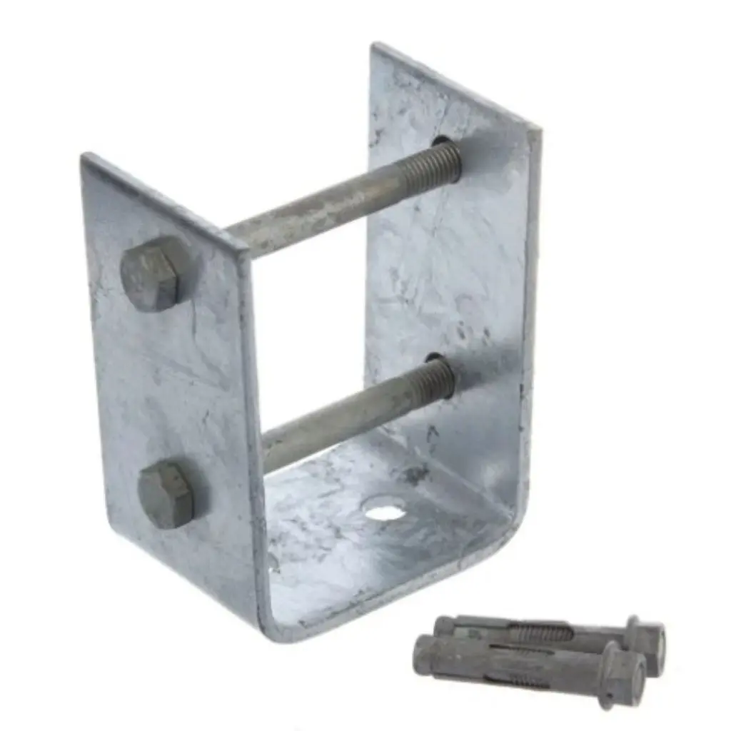 BOWMAC B28 Hot Dip Galvanised Post & Bearer Bracket