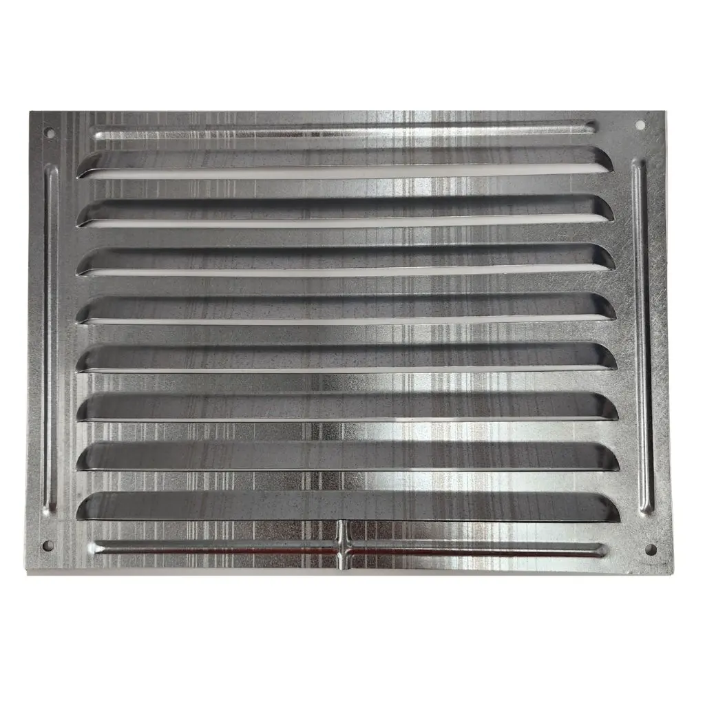 TRIUMPH Sub Floor Vent 8 Louvre Galvanised | 300mm x 220mm