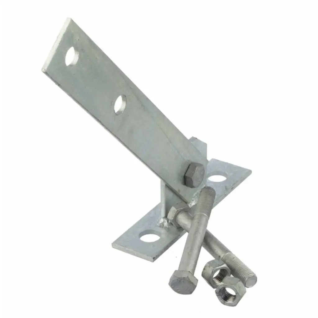 BOWMAC B145 Hot Dip Galvanised Pole Brace Bracket