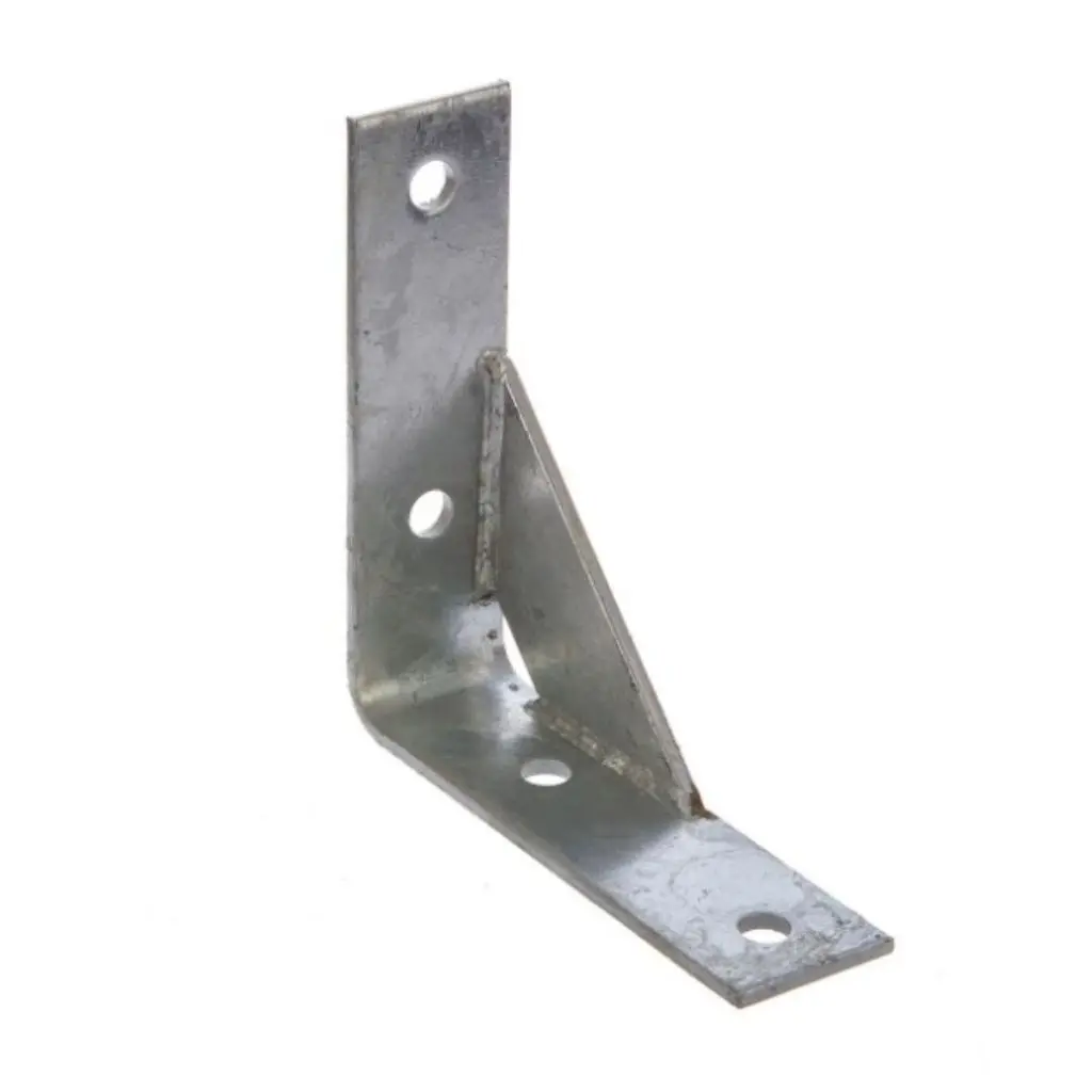 BOWMAC B65 Hot Dip Galvanised Angle Bracket (with gusset)