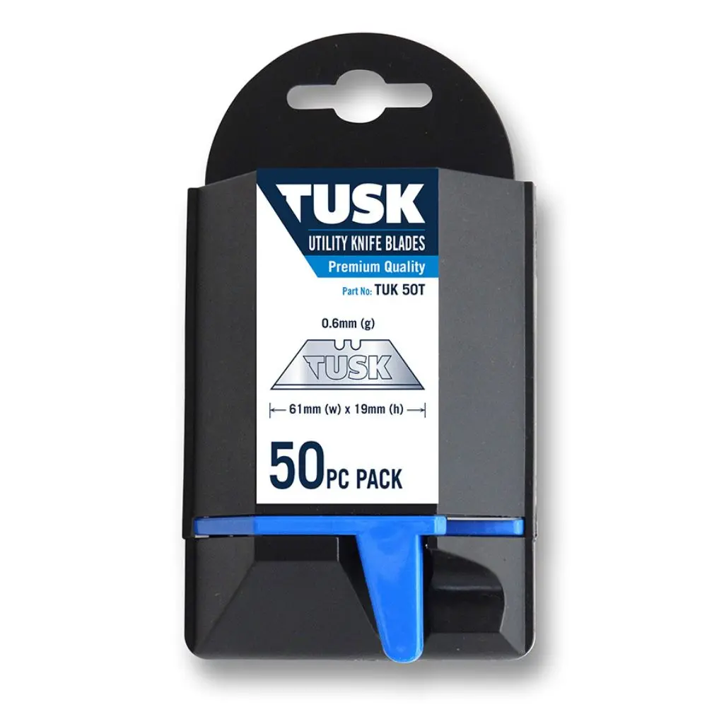 TUSK Utility Knife Premium Blades (50 piece pack)
