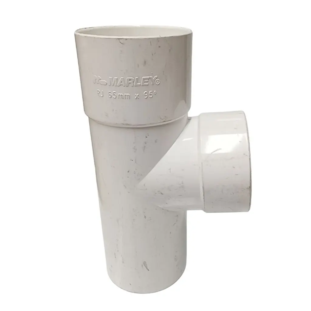 MARLEY 95 degree Tee Junction Male/Female 65mm - RJ65