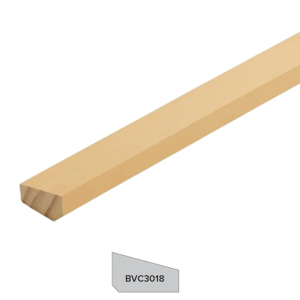 CORNICE Bevelled Pre-Primed H3.1 Finger Jointed 30 x 5400mm