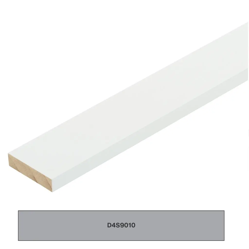 D4S Dressed Four Sides Gesso Finger Jointed 90 x 10 x 5400mm