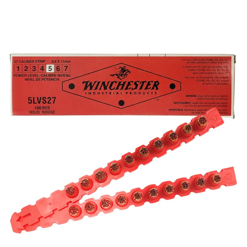 Winchester Red Strip Charge .27 Caliber | Box of 100