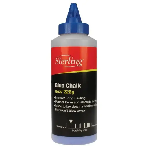 [CR-BLUE] STERLING Blue Chalk Refill 226g - Interrior Long Lasting