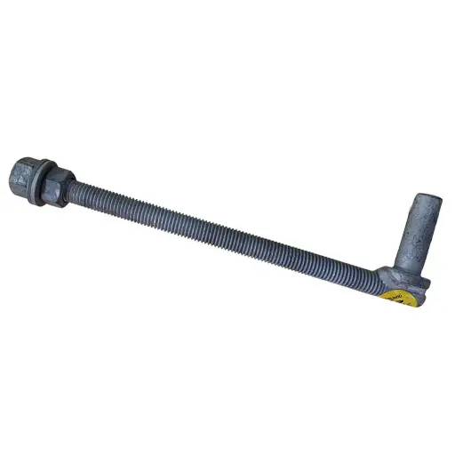 [G8500] GARTNER Galvanised Through Post Gudgeon  | 12mm x 190mm x 40mm