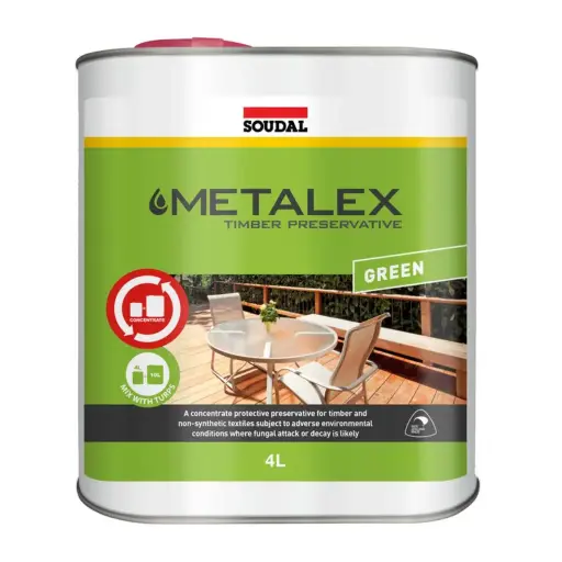 [44003] SOUDAL Metalex Preservative Green - 4 litre