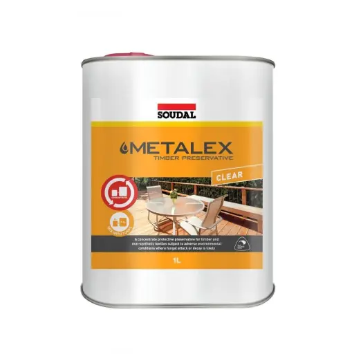 [44005] SOUDAL Metalex Preservative Clear - 1 litre