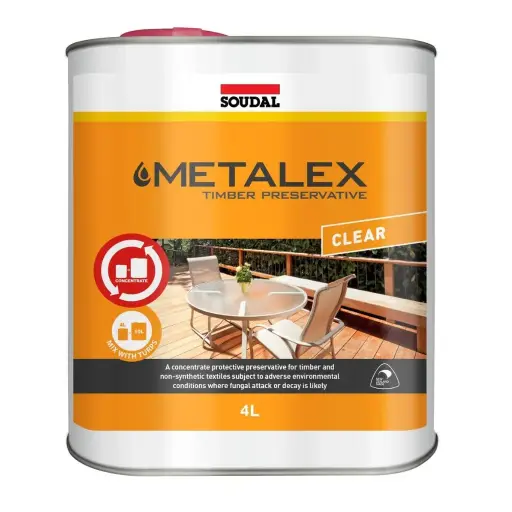 [44006] SOUDAL Metalex Preservative Clear - 4 litre