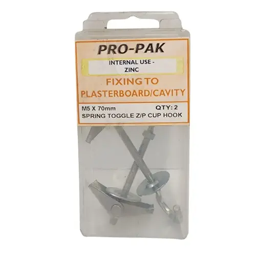 [102502] MSL SPRING TOGGLE ZC C/HOOK M5 x 70mm(4)