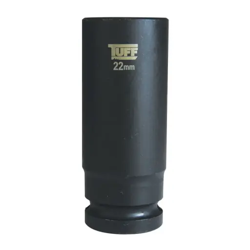[TISD22] TUFF Impact Socket 22mm x 1/2” Deep – 6 Points