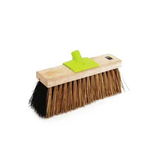 [HSV086] BROWNS Natural Fibre Yard Broom Head Only (355mm head)