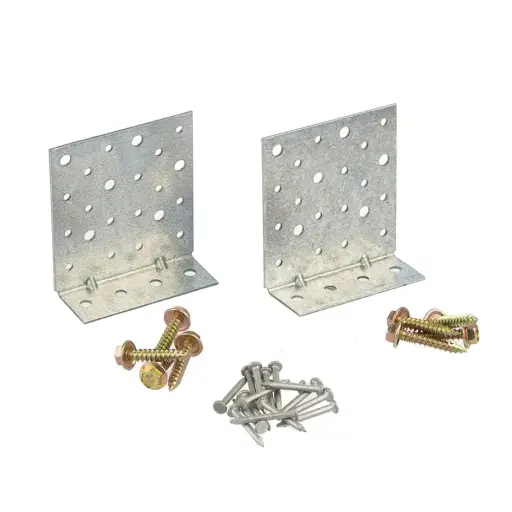 [SBP] LUMBERLOCK 6kN Stud to Bottom Fixing Plate Fixing Kit Hot Dip Galvanised