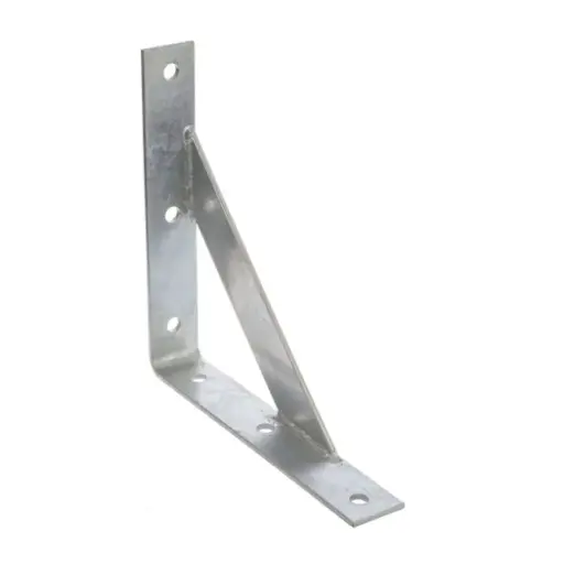 [B163] BOWMAC B163 Hot Dip Galvanised Angle Bracket (with gusset)