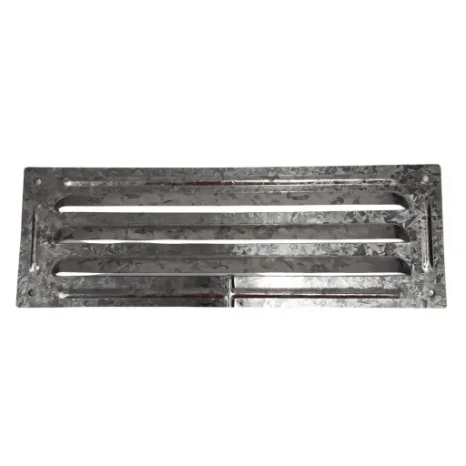 [102874] TRIUMPH Sub Floor Vent 3 Louvre Galvanised | 300mm x 100mm