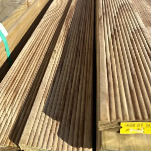 [DG10025P] DECKING - Radiata Pine Premium Grade Grip H3.2 Treated | 100 x 25 x Random Lengths (90x19)