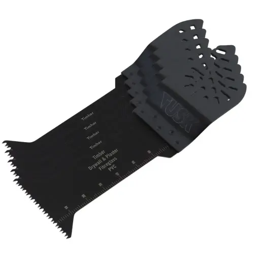 [TMTA16] TUSK Multi Tool Bi-Metal Middle Tooth Titanium Saw Blade - 40mm (5 piece pack)
