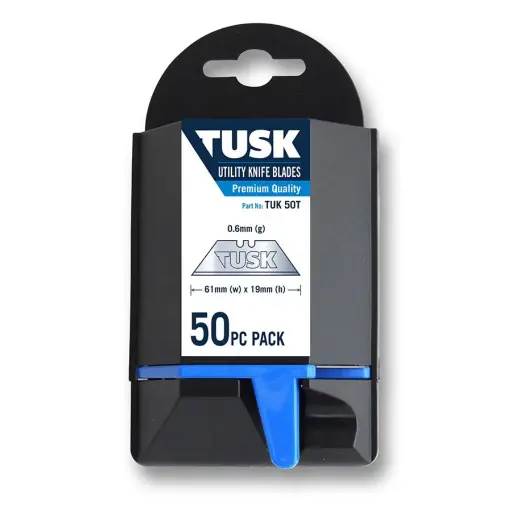 [TUK50T] TUSK Utility Knife Premium Blades (50 piece pack)