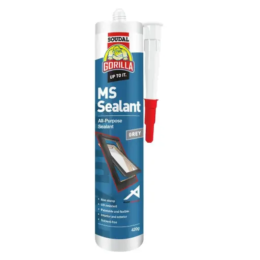 [20601] SOUDAL Gorilla MS Sealant All Purpose Grey - 420g