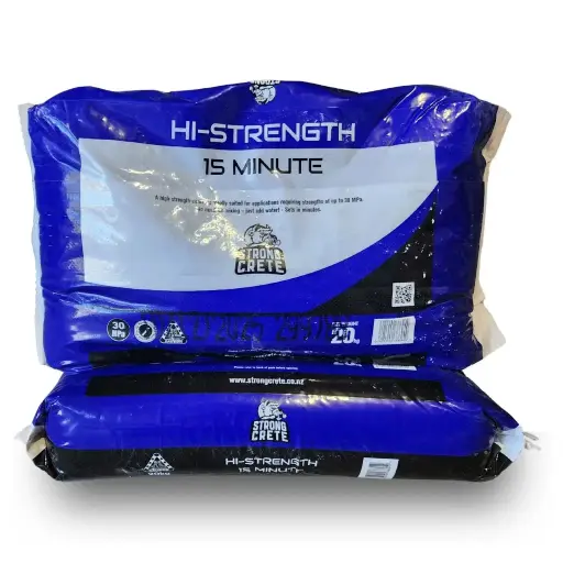 [STRONG15HI] STRONGCRETE Hi-Strength 15 Minute Concrete (20Kg)