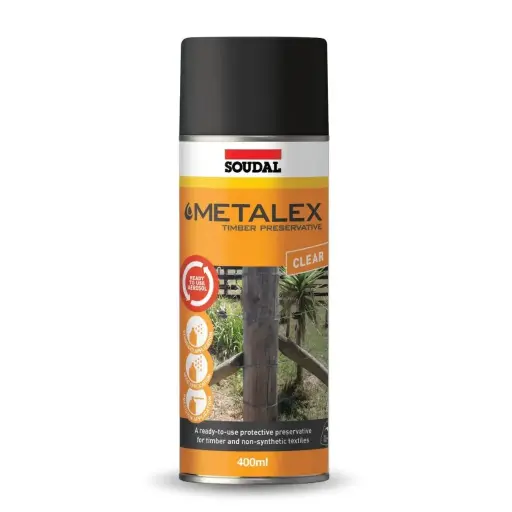 [44000] SOUDAL Metalex Preservative Aerosol Clear - 400ml