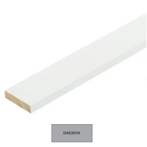 [D4S3010] D4S Dressed Four Sides Gesso Finger Jointed 30 x 10 x 5400mm