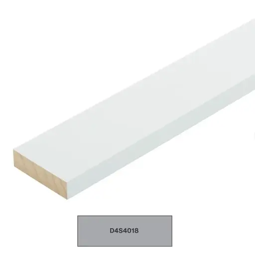 [D4S4018] D4S Dressed Four Sides Gesso Finger Jointed 40 x 18 x 5400mm