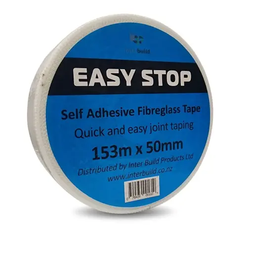[107320] EASY STOP Self Adhesive Fibreglass Jointing Tape Roll | 153m x 50mm